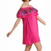 Women's Floral Embroidered Ruffled Dress - umgee - image 2 of 4