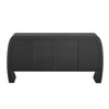 Maliang U-Style 4-Door Storage Cabinet with Curved Legs, for Hallways, Entrances, and Living Rooms - 3 of 4