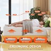 FDW 12 inch Bamboo Charcoal Memory Foam Mattress Cooling Gel CertiPUR-US Certified Breathable Bed Mattress for Cooler Sleep,White - 4 of 4