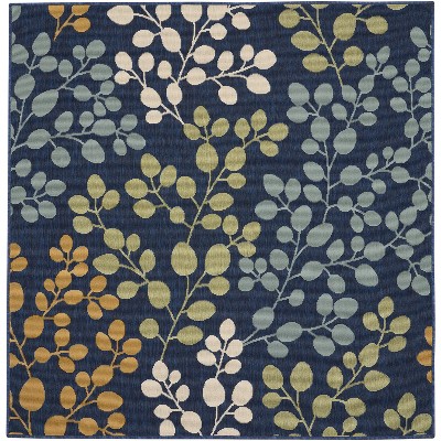 Nourison Caribbean Ivory Indoor/Outdoor Area Rug
