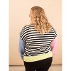 Women's Claire Color Block Sweater - Jess Lea - 4 of 4