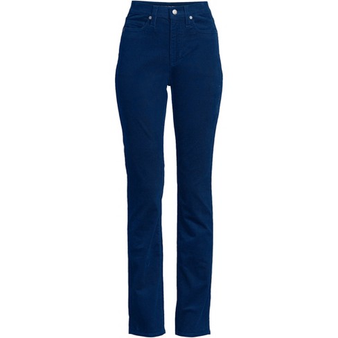 Plus High Waisted Corduroy Flare Jeans