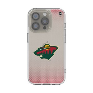 Keyscaper NHL Linen Clear Cell Phone Case for iPhone 14 - 1 of 4