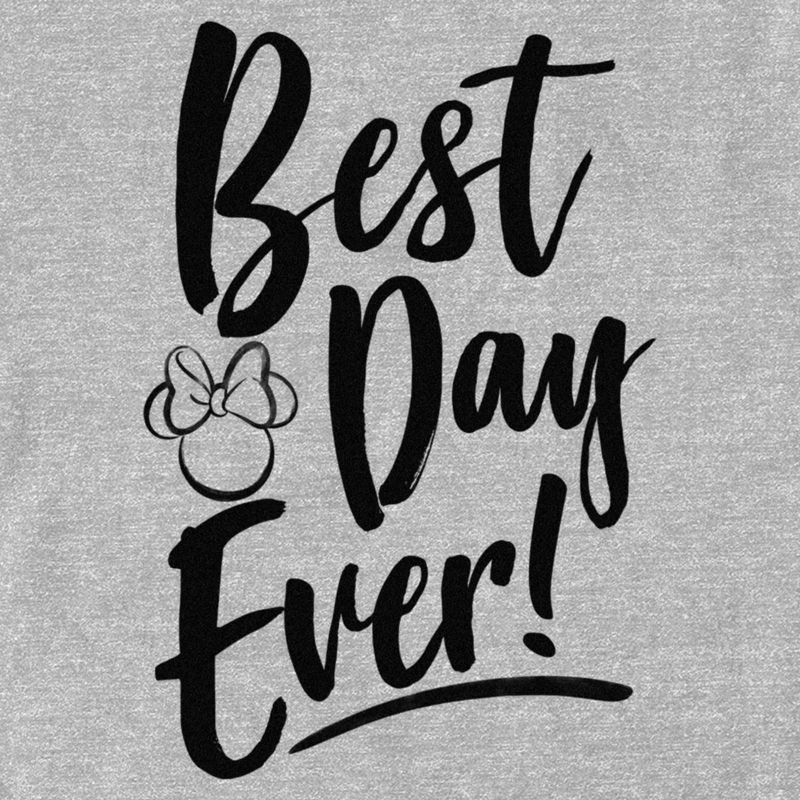 Men's Minnie Mouse Best Day Ever Logo T-Shirt, 2 of 6