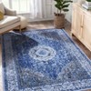 Boho Rugs for Living Room,Short Pile Area Carpets Washable Large Rugs for Bedroom Modern Vintage Classic Lounge Rug - 4 of 4