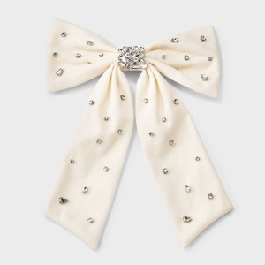 Gemstone Hair Bow Barrette - A New Day™ - 1 of 3