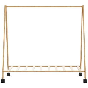 Clothes Rack with Shelves 41.7"x13.4"x40.2" - 1 of 4