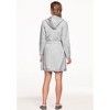 ellos Plus Size Hooded Fleece Robe - 3 of 4