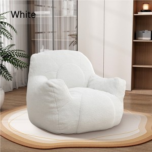 Hrinhom 41.4" W Bean Bag Chair,Comfy Lazy Floor Sofa Chair For Adults and Kids - 1 of 4
