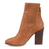 Journee Collection Womens Adalia Pull On Stacked Heel Booties - 2 of 4