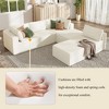 CENGHU Modern Large Modular Sectional Sofa, Sectional Couches for Living Room, Bedroom, Salon, 3 Piece Free Combination, Sectional Couches - 4 of 4