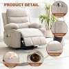 Coucheta Power Lift Recliner Chair - Heated Massage, Oversized Electric Recliner with Cup Holders (38"W) - 4 of 4