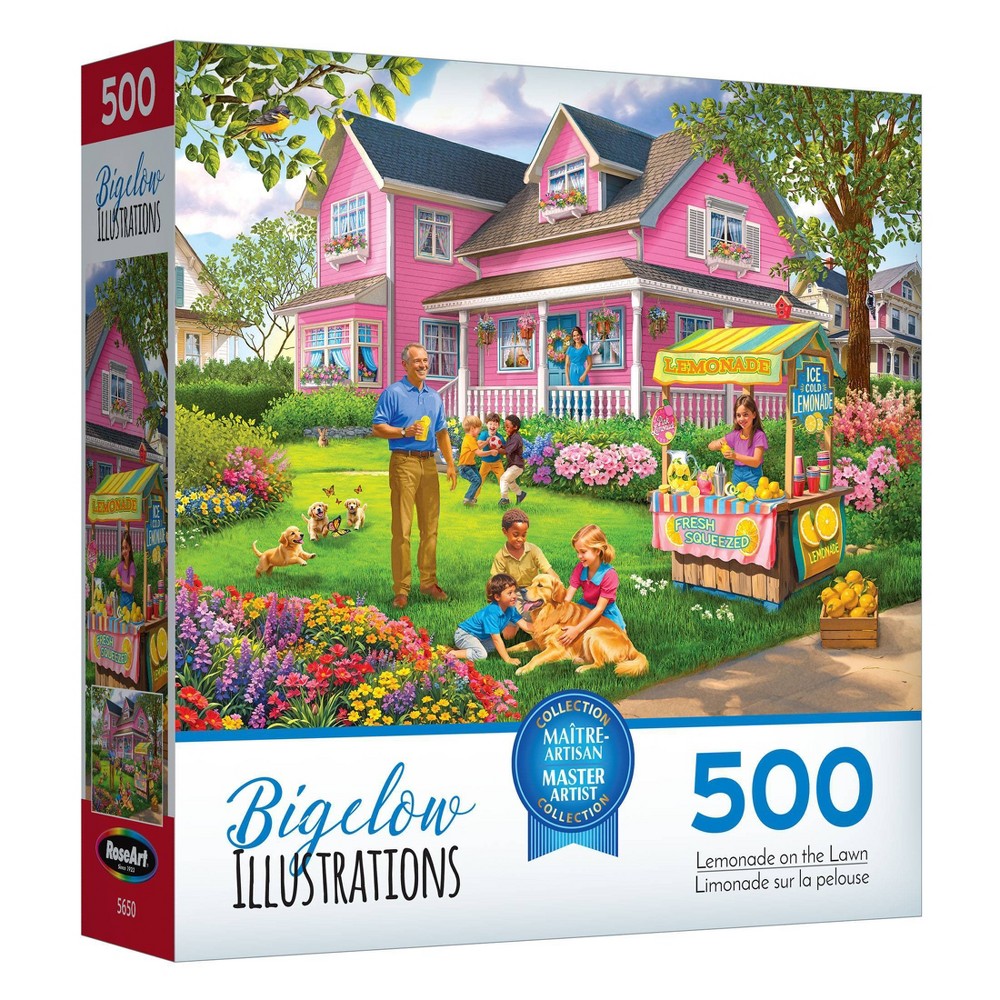 RoseArt Lemonade On The Lawn Jigsaw Puzzle - 500pc