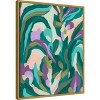 Amanti Art Jungle Wave I by June Erica Vess Framed Canvas Wall Art - 3 of 4