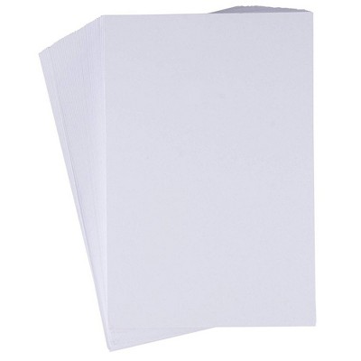 Sustainable Greetings 200 4x6 Heavyweight White Cardstock Index Card, 110lb 300GSM Unruled Thick Paper