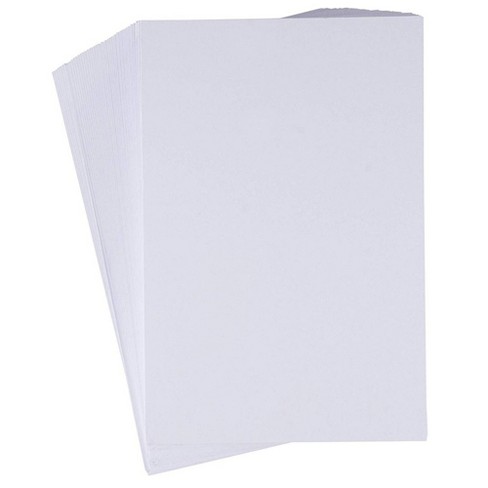 Sustainable Greetings 0 4x6 Heavyweight White Cardstock Index Card 110lb 300gsm Unruled Thick Paper Target