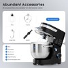 WHALL Stand Mixer, 12-Speed Tilt-Head Kitchen Mixer with Dough Hook, Whisk, Beater, and Stainless Steel Bowl – Powerful Electric Food Mixer for Baking - 2 of 4