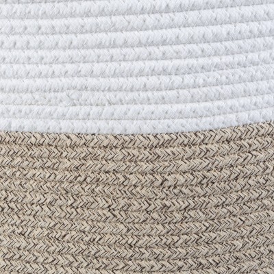 Extra-Large Natural Cotton Rope Storage Basket