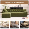 105" Chenille L-Shaped Modular Sectional Sofa - 4 of 4