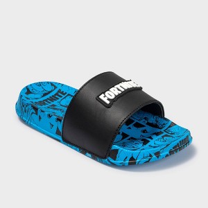 Kids' Fortnite Logo Sporty Comfort Slides : Target