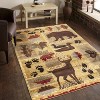 LunaLulinlk Beige Multi 5 ft. 3 in. x 7 ft. 3 in. Lodge Southwestern Area Rug - 4 of 4