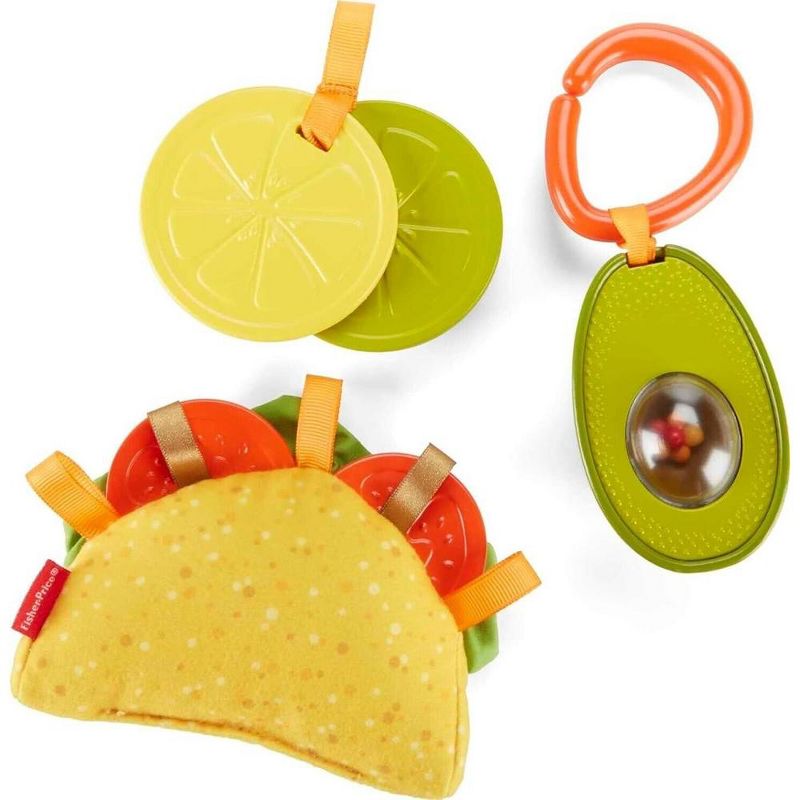 Fisher-Price Toys Taco Tuesday Gift Set Pretend Food Baby Toys For Sensory Play, 5 of 7