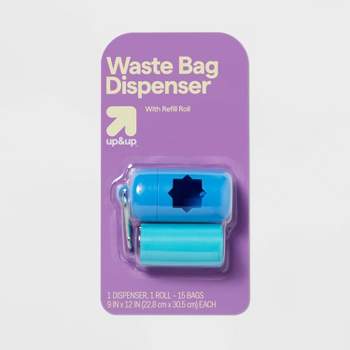Dog Waste Bag Holder - 1Roll/15ct - Blue - up & up™