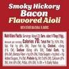 Kraft Smoky Hickory Bacon Flavored Aioli, 12 oz Bottle (Pack of 2) - 2 of 4