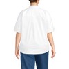 Lands' End Women's Cooling Elbow Sleeve Button Front Shirt - 2 of 3