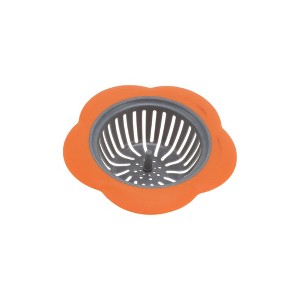Unique Bargains Kitchen Drain Strainer Flower-Shaped PP TPR 1 Pc - 1 of 4