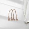 Unique Bargains Round Wooden Ball Magnetic Buckle Curtain Strap Cotton Linen Magnet Wood 2 Pcs - 2 of 4