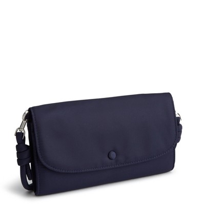 Vera Bradley Women's Nylon Wildwood Wallet Crossbody Bag
