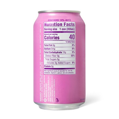 Grape Prebiotic Soda - 12 fl oz - Good & Gather™