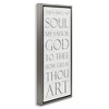 Stupell Industries Then Sings My Soul Religious, 11" x 25" - 3 of 4