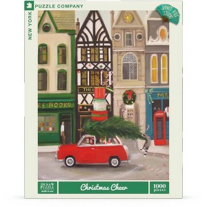 New York Puzzle Company Christmas Cheer 1000 Piece Puzzle - 1 of 4