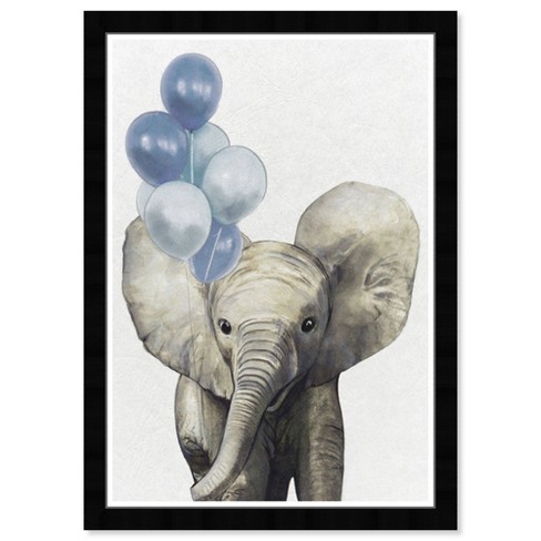 Wall Art Print, Baby elephant