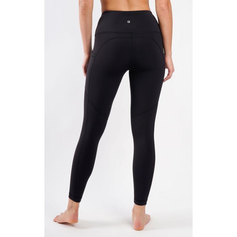90 Degree by Reflex Womens Interlink High Waist Ankle Legging with Back Curved Yoke, 4 of 5