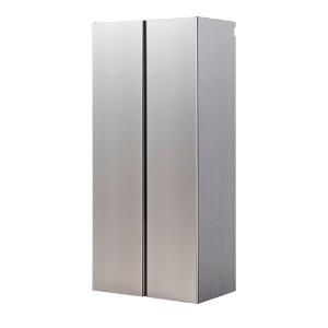 Nova Series Wood Utility Storage Garage Cabinet in Metallic Gray / Nova Series Wall Mounted Wood Utility Storage Garage Cabinet - 1 of 4