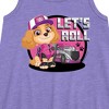 Girls' - Paw Patrol - Let's Roll Skye Graphic Sleeveless Aline Dress - 2 of 4