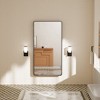 Keonjinn Framed Wall Mirror, Modern Rectangular Bathroom Vanity Mirror, Wall Mounted - 2 of 4