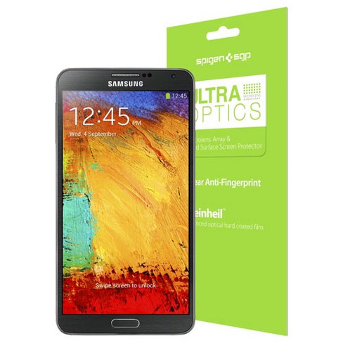 binnenplaats breken Allerlei soorten Spigen Ultra Optics Screen Protector For Samsung Galaxy Note 3 : Target