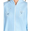 Casual Nights Women's Zip Up Front Long Fleece Robe House Dress - 4 of 4