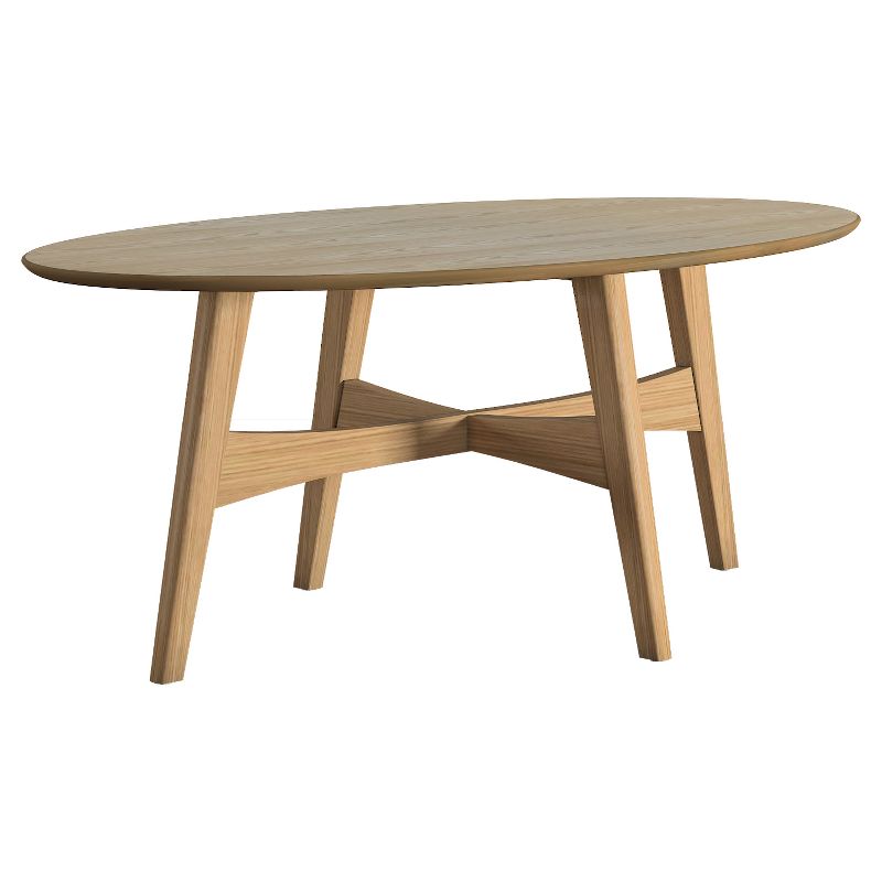 Flournoy Danish Mod Tapered Leg Cocktail Table - Inspire Q&#174;, 1 of 9