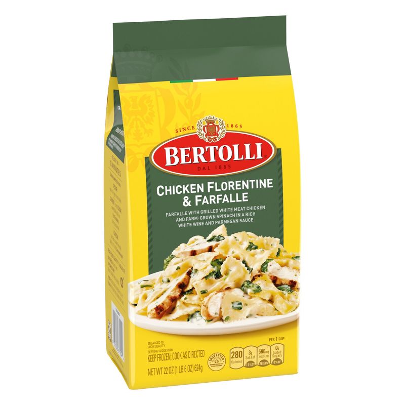 Bertolli Frozen Chicken Florentine &#38; Farfalle - 22oz, 3 of 7