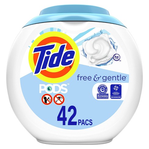 Tide Pods Laundry Detergent Pacs - Free & Gentle : Target