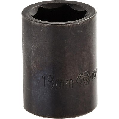Crescent 18 Mm X 1/2 In. Drive Metric 6 Point Impact Socket 1 Pc : Target