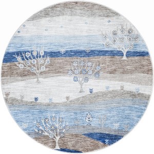 Unique Loom Gabbeh Collection Area Rug - Life - 1 of 4