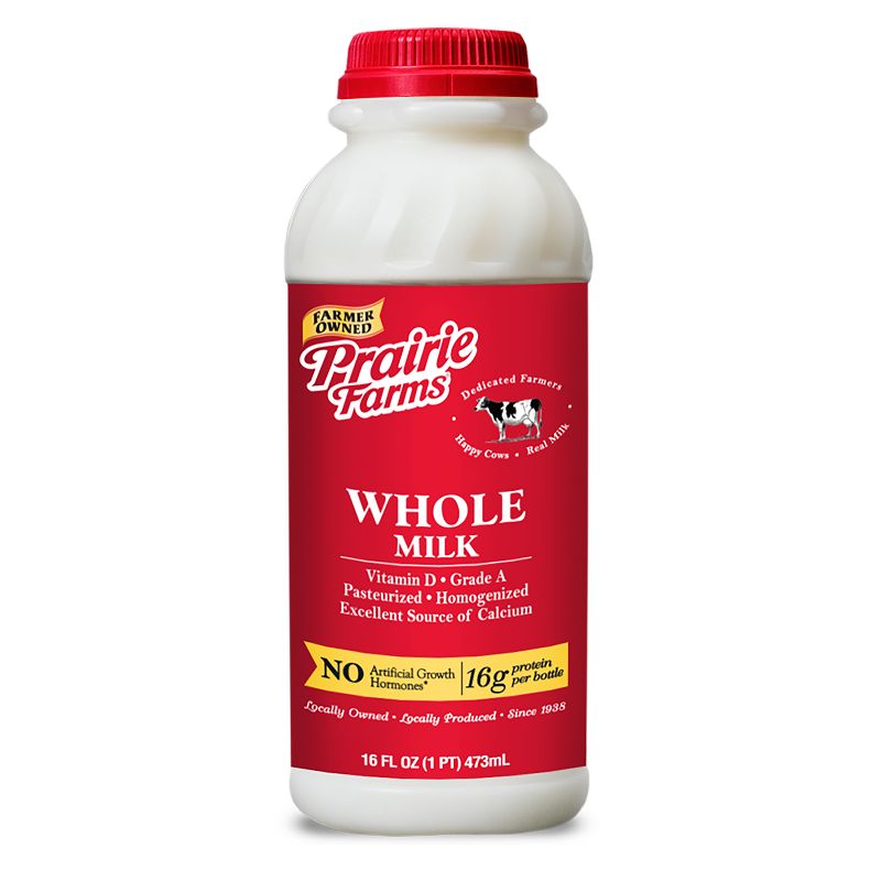 Prairie Farms Whole Milk UHT - 14 fl oz, 1 of 7