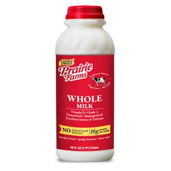 Prairie Farms Whole Milk UHT - 14 fl oz