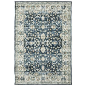 Oriental Weavers Sumter SUM02 Blue/ Ivory Indoor Area Rug - 3'6" x 5'6" - 1 of 4